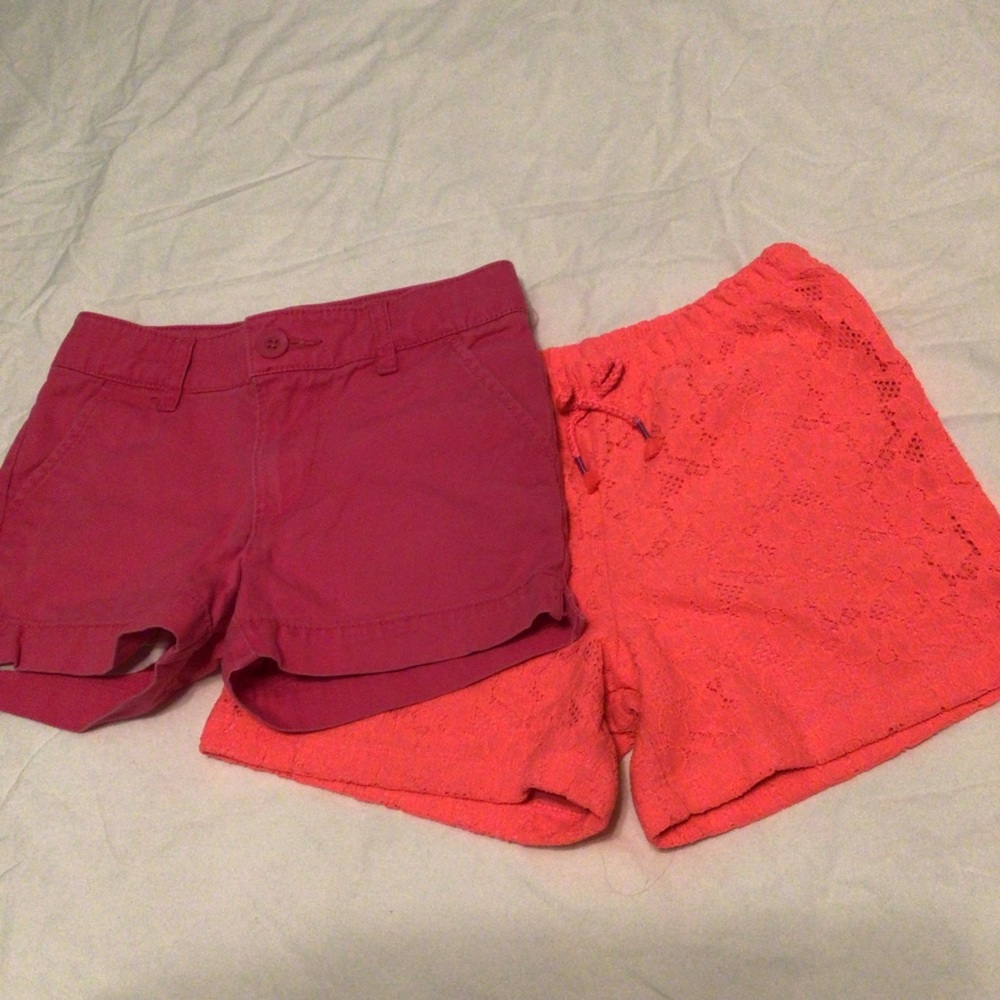 Girls size 7 bundle of shorts (2 pairs)